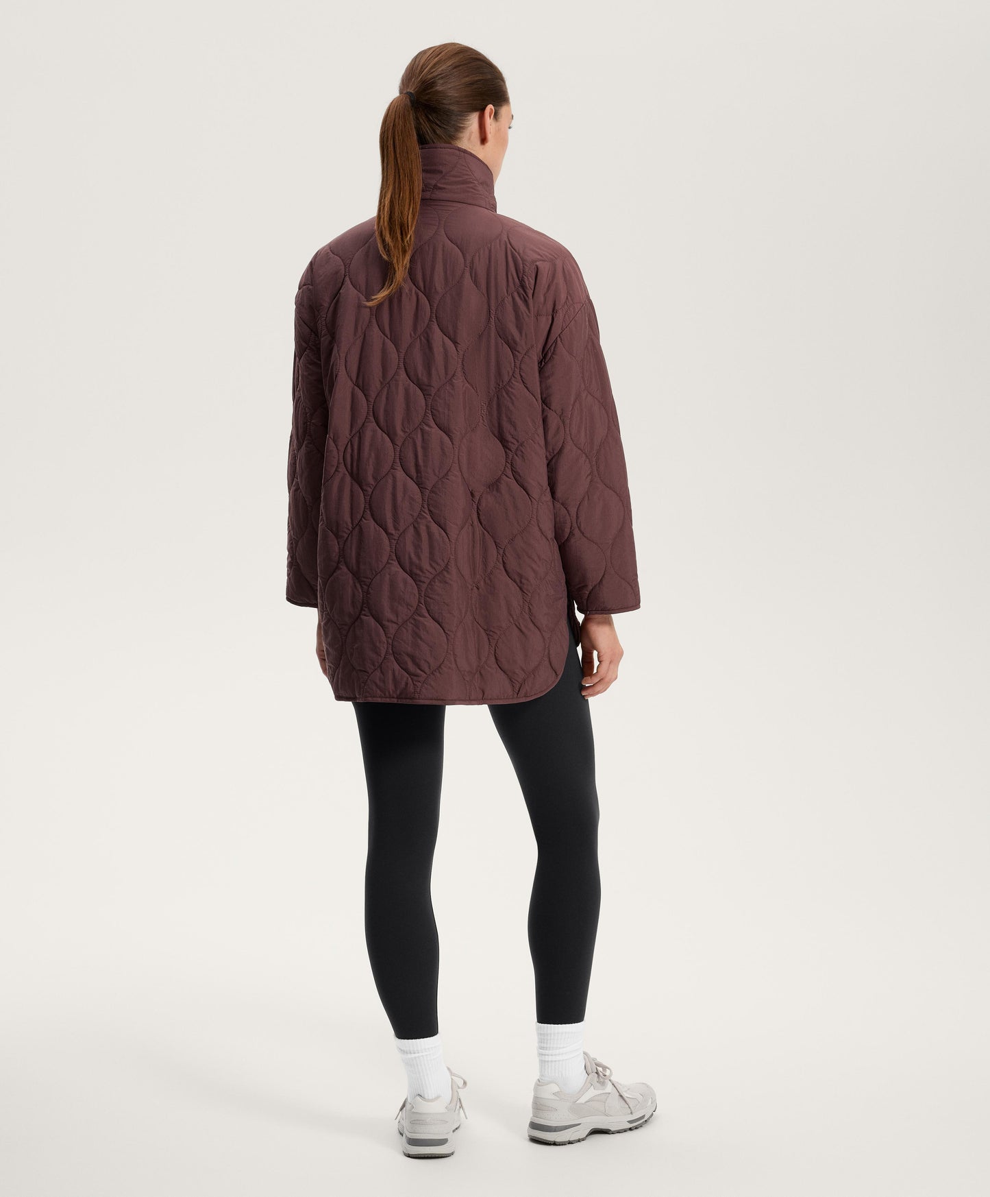 Lightweight water-repellent FELLEX AEROGEL oversize padded jacket