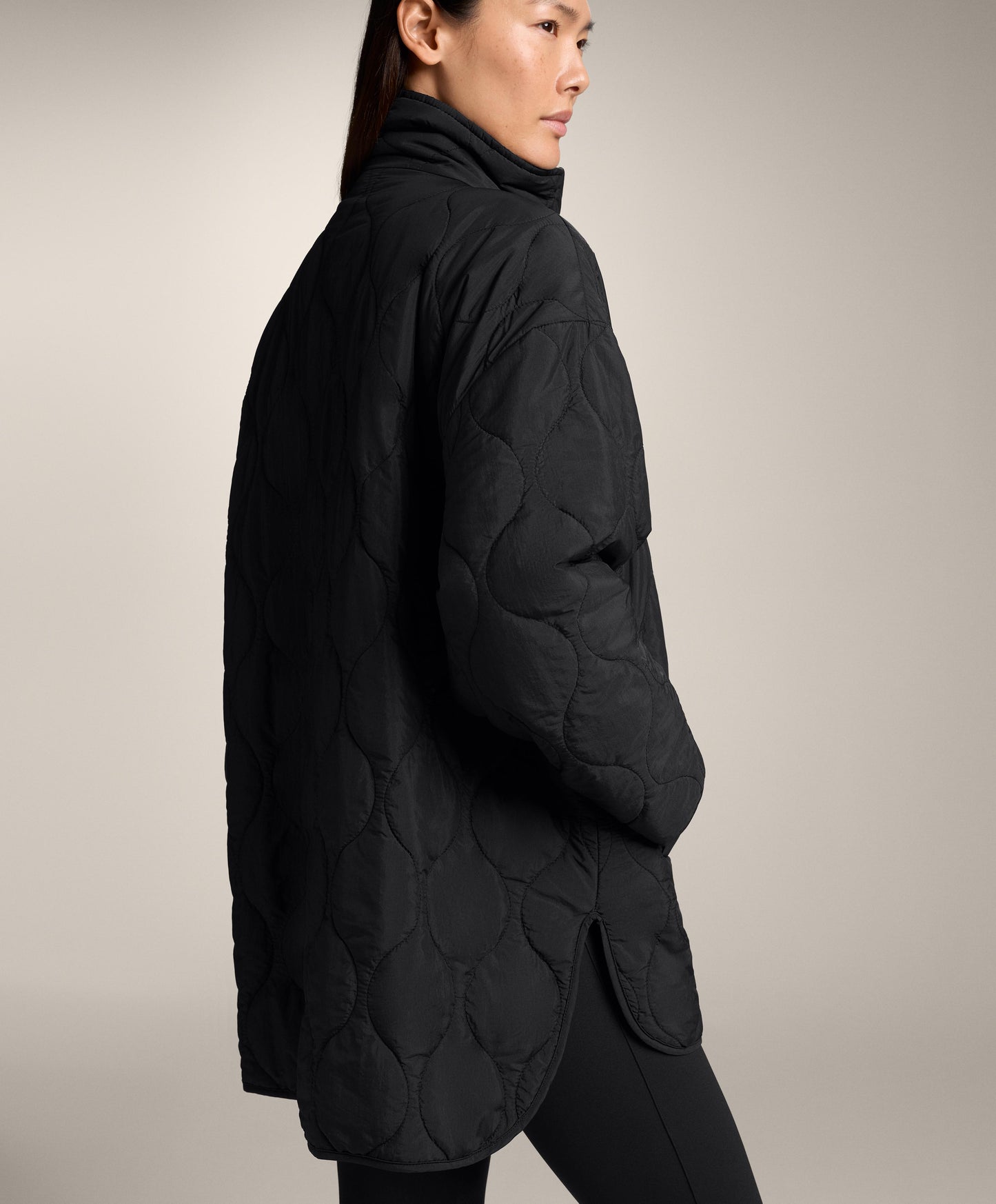 Lightweight water-repellent FELLEX AEROGEL oversize padded jacket