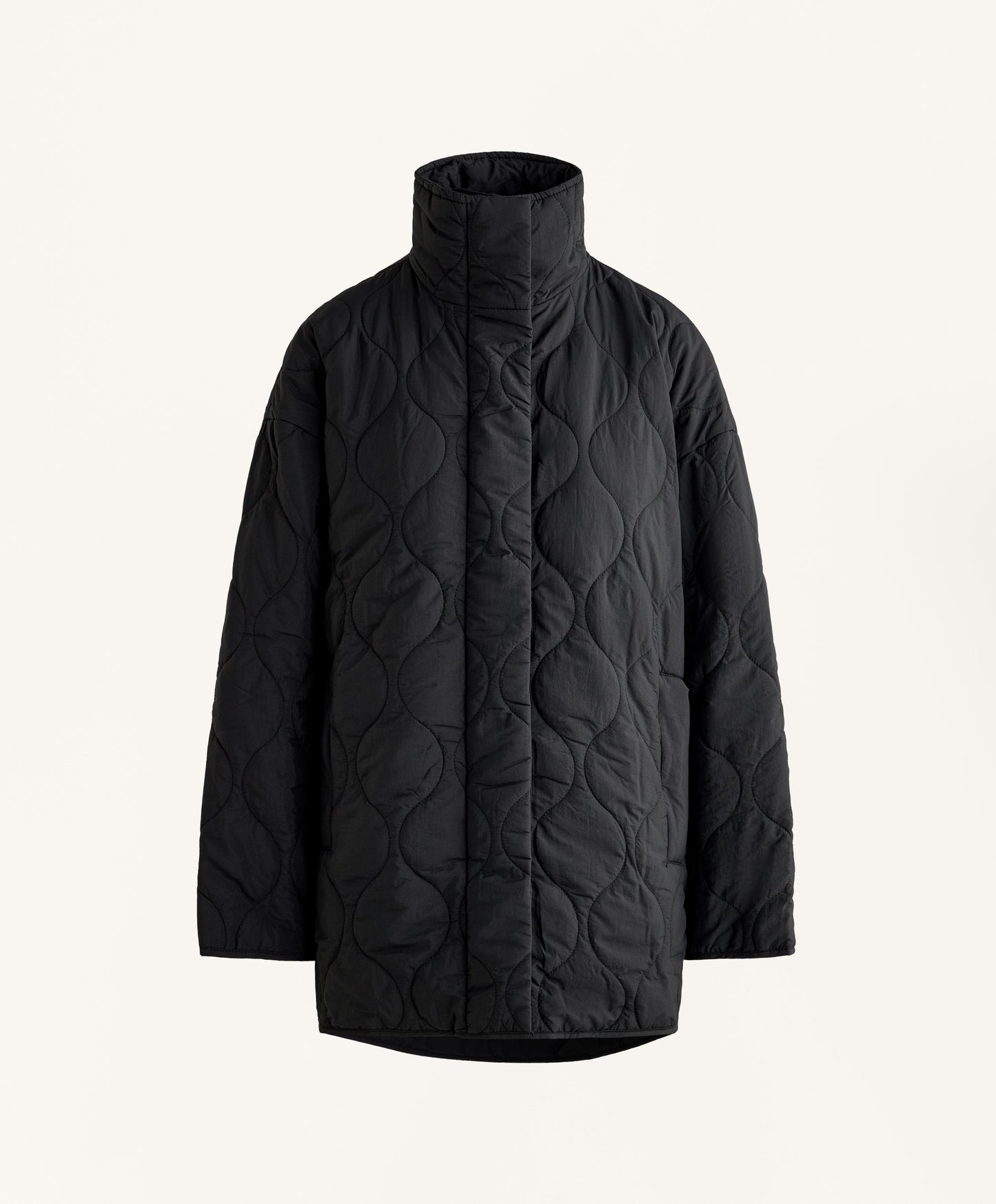 Lightweight water-repellent FELLEX AEROGEL oversize padded jacket