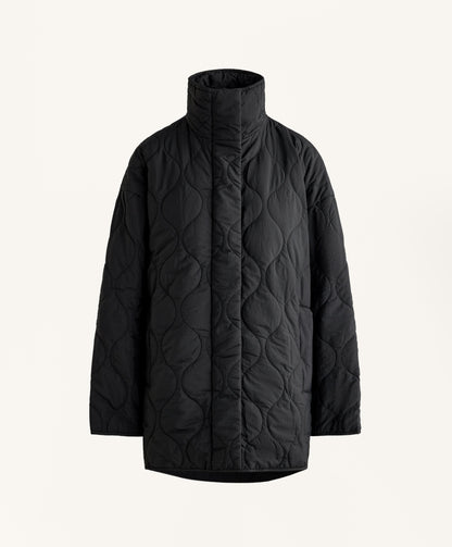 Lightweight water-repellent FELLEX AEROGEL oversize padded jacket