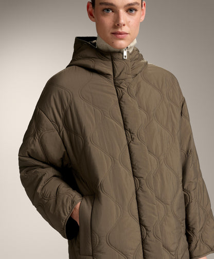 FELLEX AEROGEL water-repellent long padded jacket