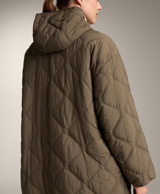 FELLEX AEROGEL water-repellent long padded jacket