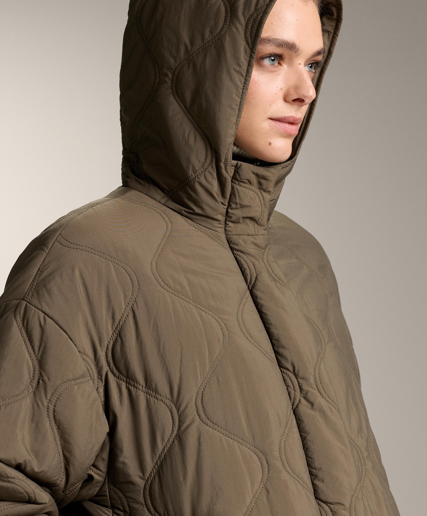FELLEX AEROGEL water-repellent long padded jacket