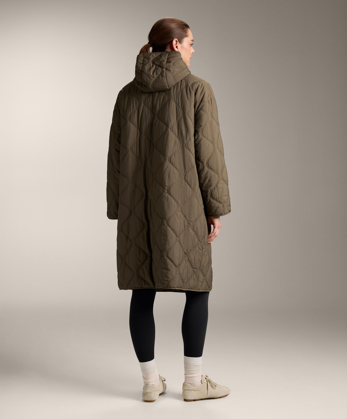 FELLEX AEROGEL water-repellent long padded jacket