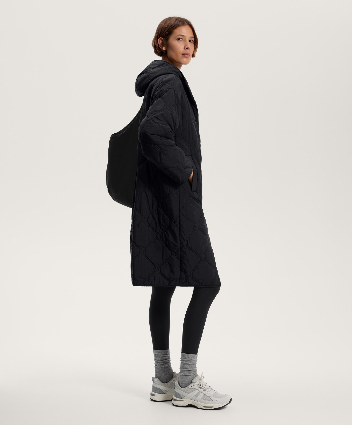 FELLEX AEROGEL water-repellent long padded jacket
