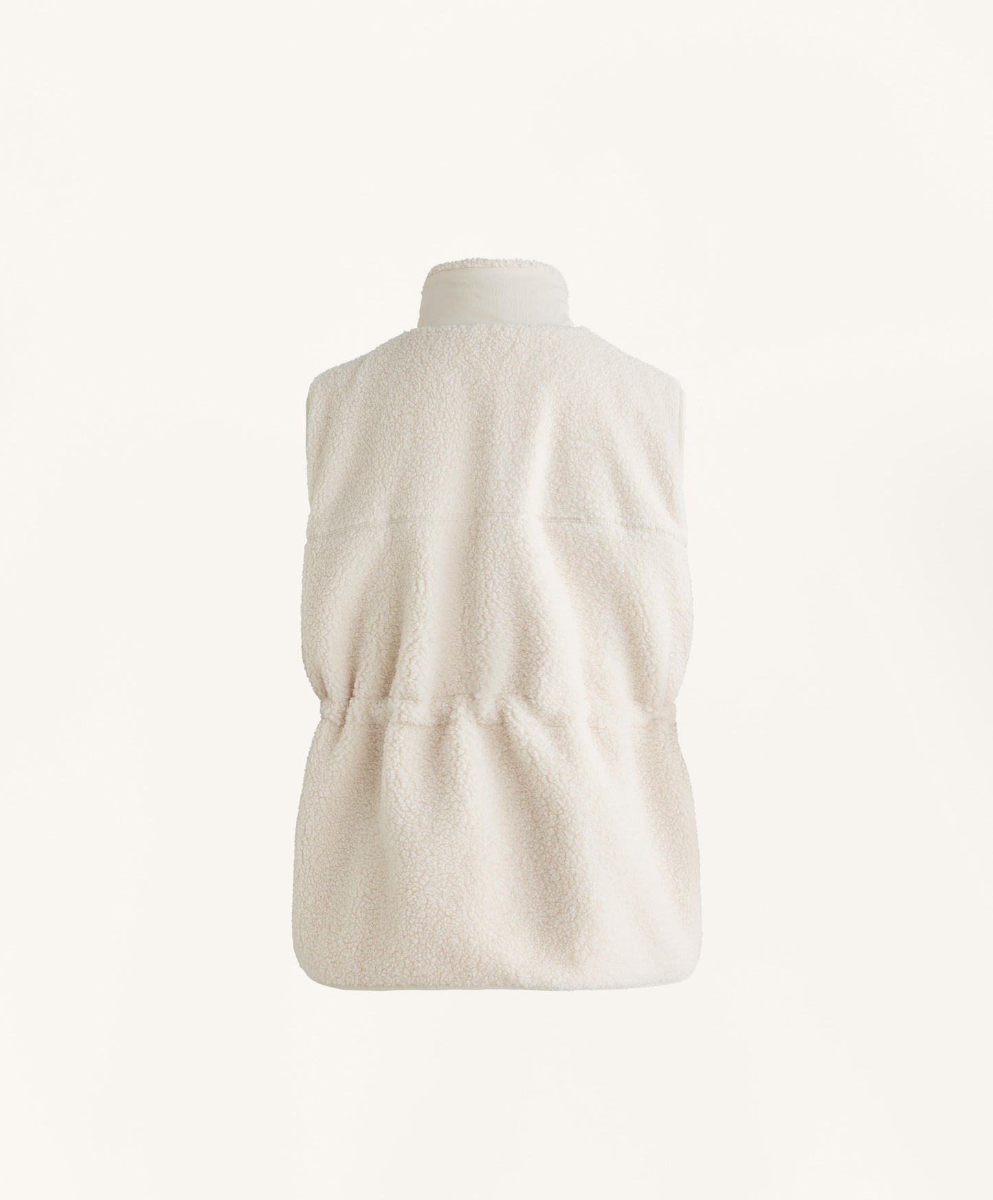 Sherpa fleece gilet
