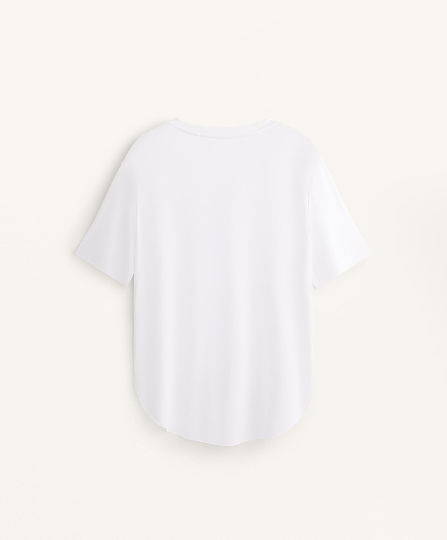 Modal blend V-neck T-shirt