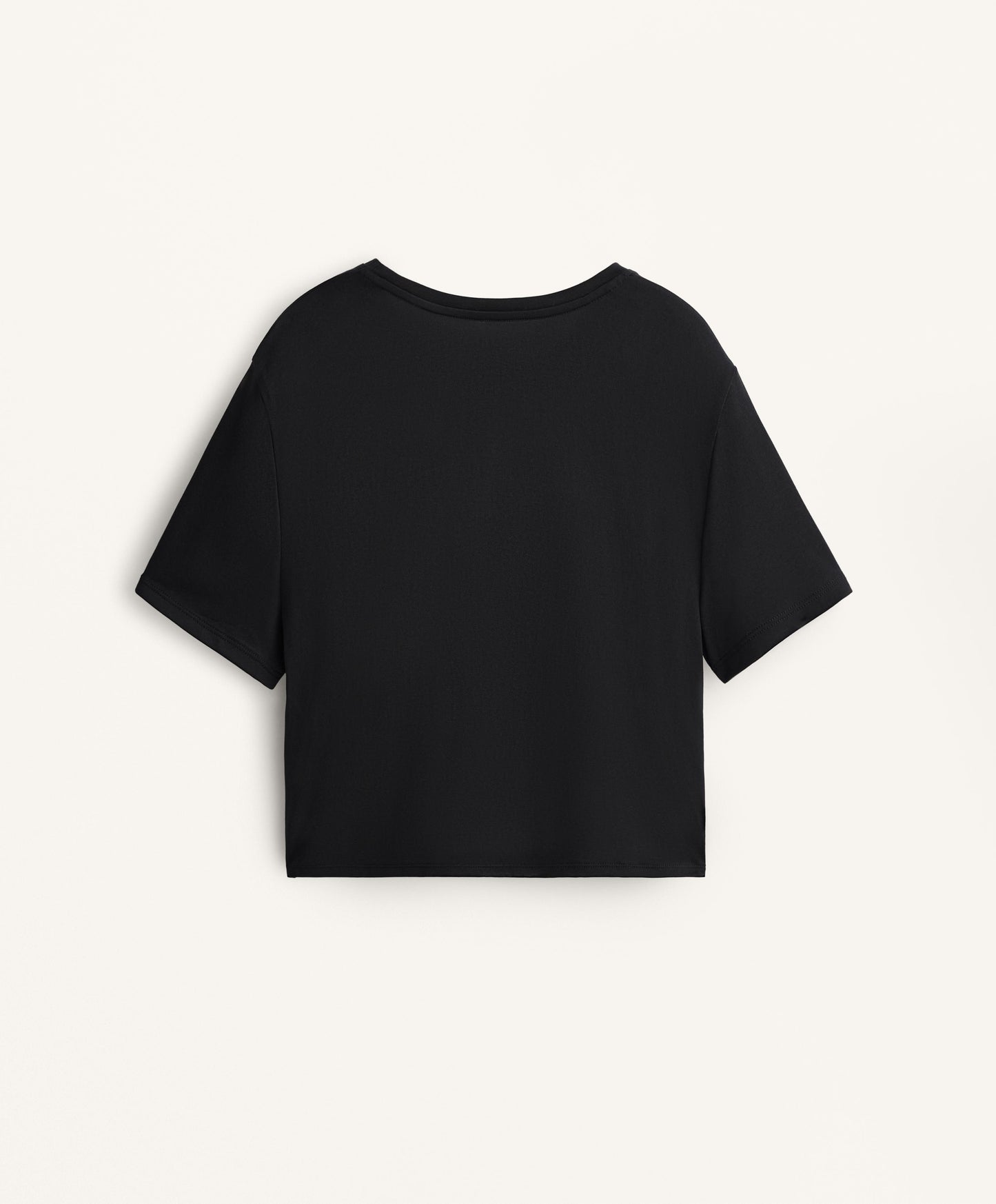 Knot short sleeve modal blend T-shirt