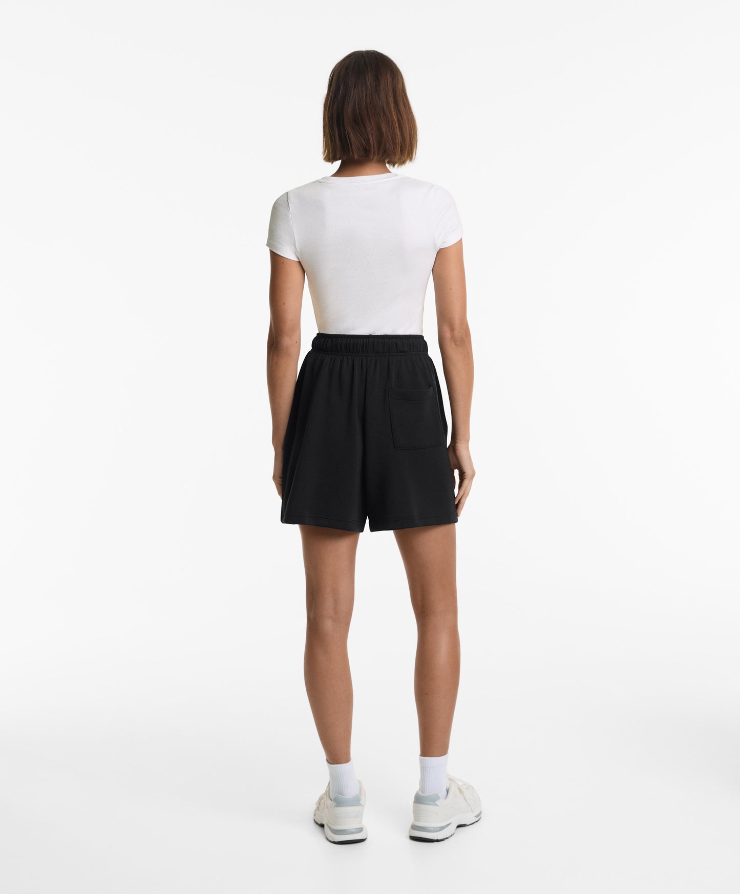 Bermuda shorts with soft-feel modal