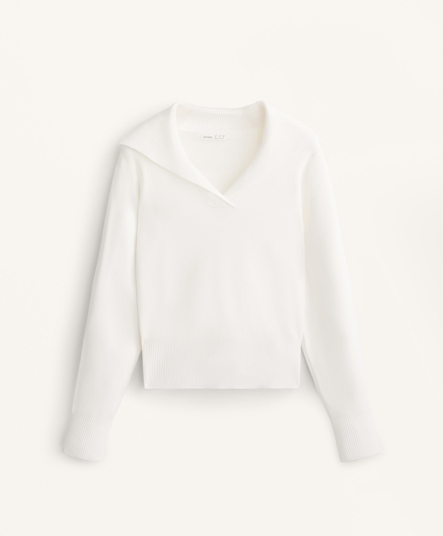Polo neck jumper