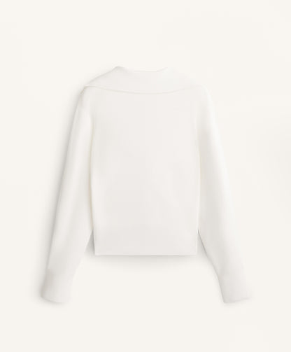 Polo neck jumper