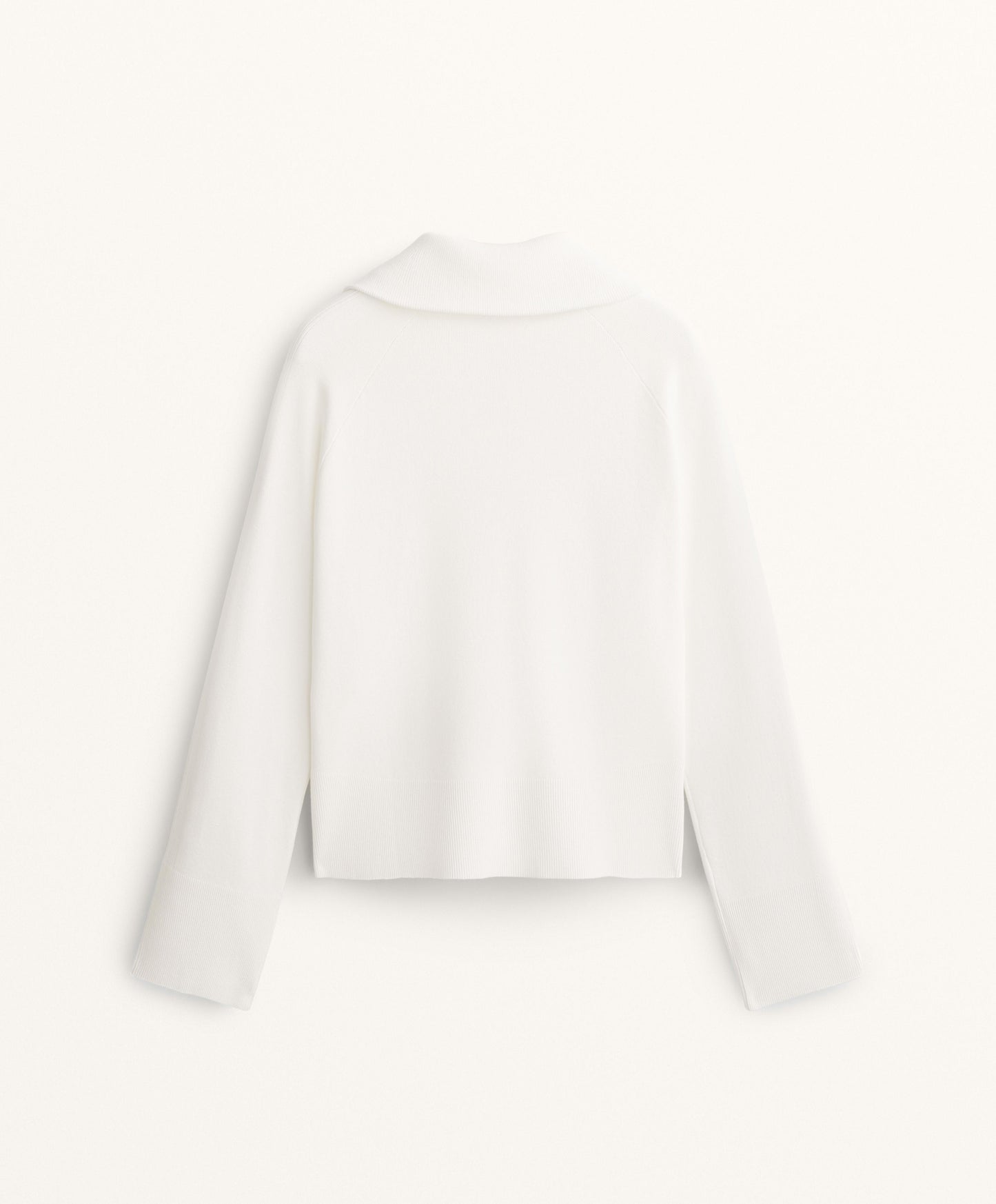 Knit half-zip jumper