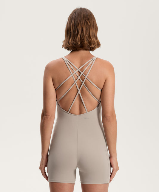 Comfortlux Strappy Short Jumpsuit