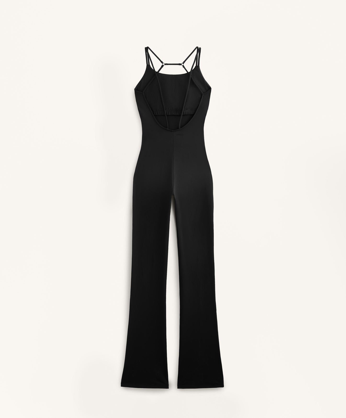 Comfortlux ring detail flare jumpsuit