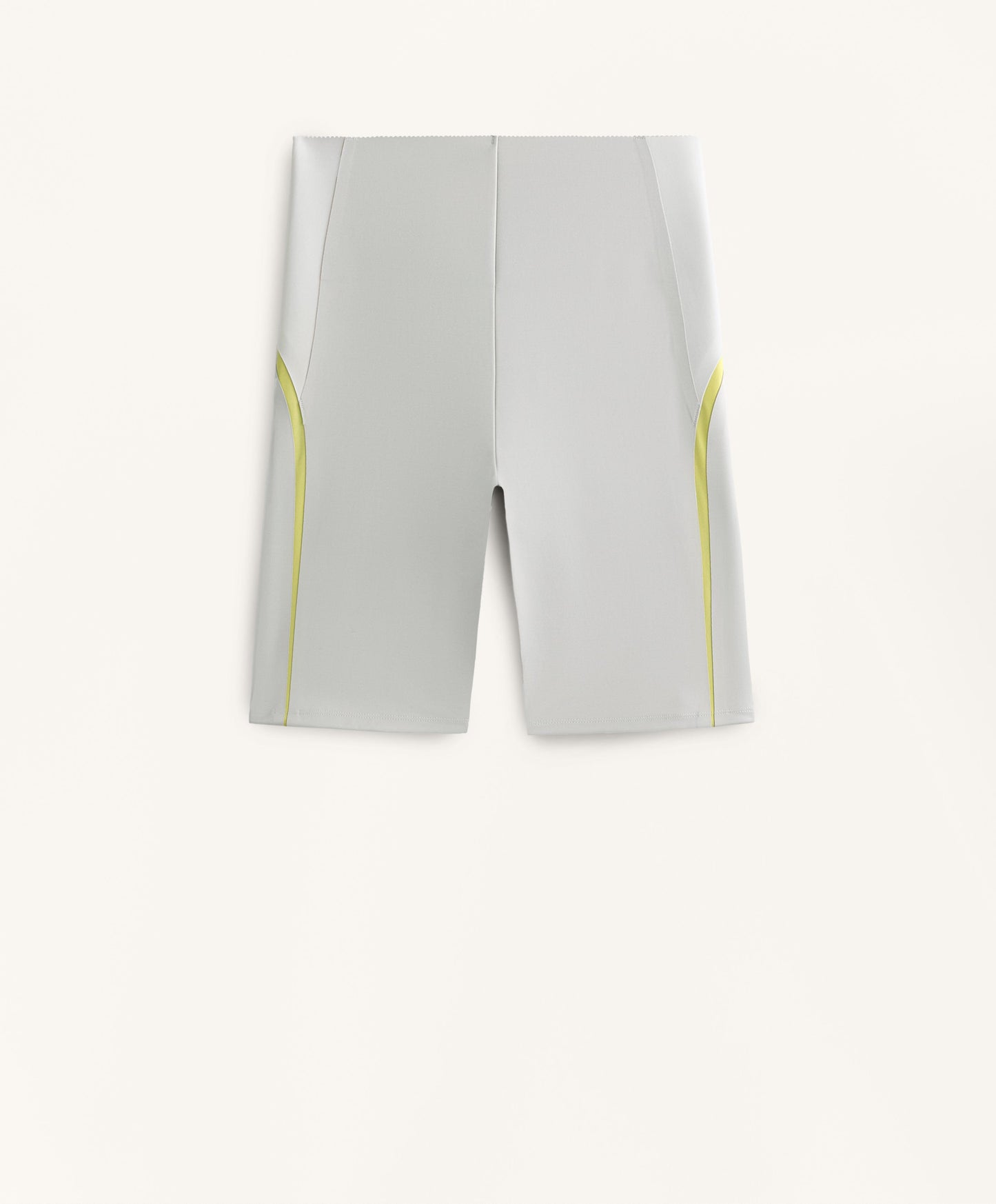 High rise Compressive core control colour block 20cm cycle leggings