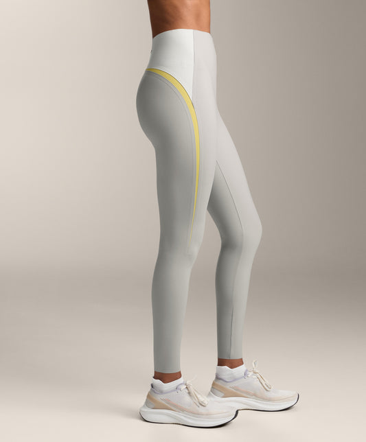 High-rise compressive core control 65cm ankle-length leggings