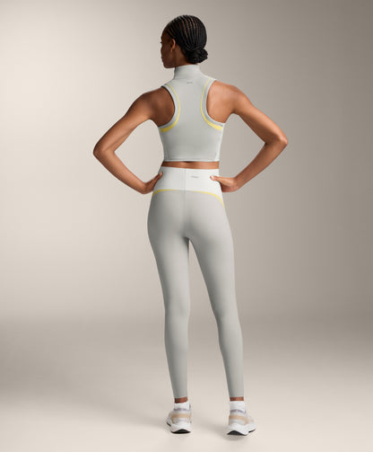 High-rise compressive core control 65cm ankle-length leggings