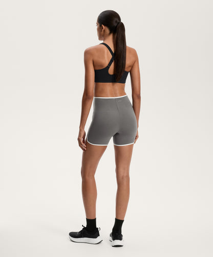 Compressive retro high-rise 10cm hot pants