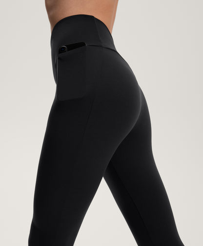 Comfortlux super-high-rise ankle-length leggings with pockets