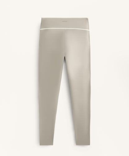 Perfect-adapt ankle-length leggings with crossover V-cut waist