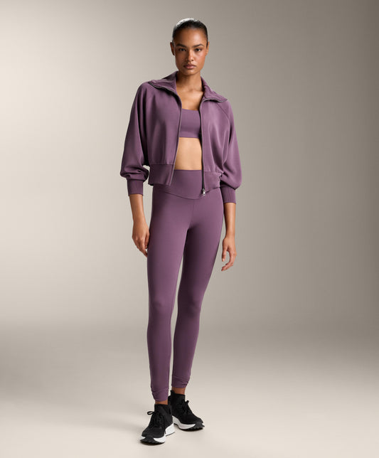 Comfortlux high rise ankle-length knot leggings 65 cm