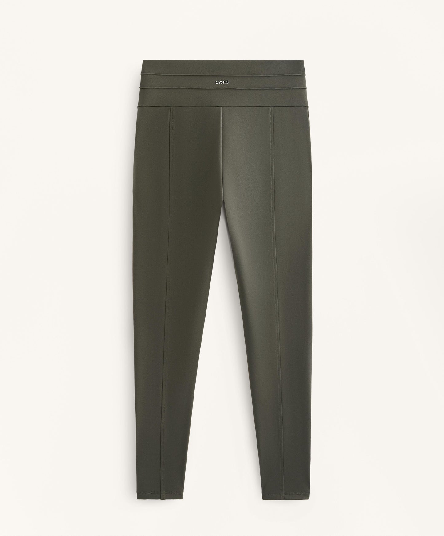 Evermove high-rise rib ankle-length leggings