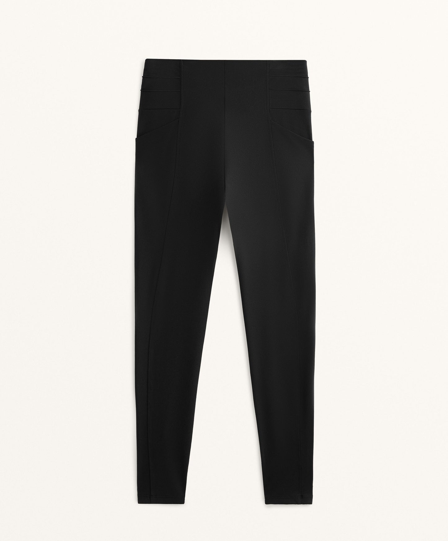 Evermove high-rise rib ankle-length leggings