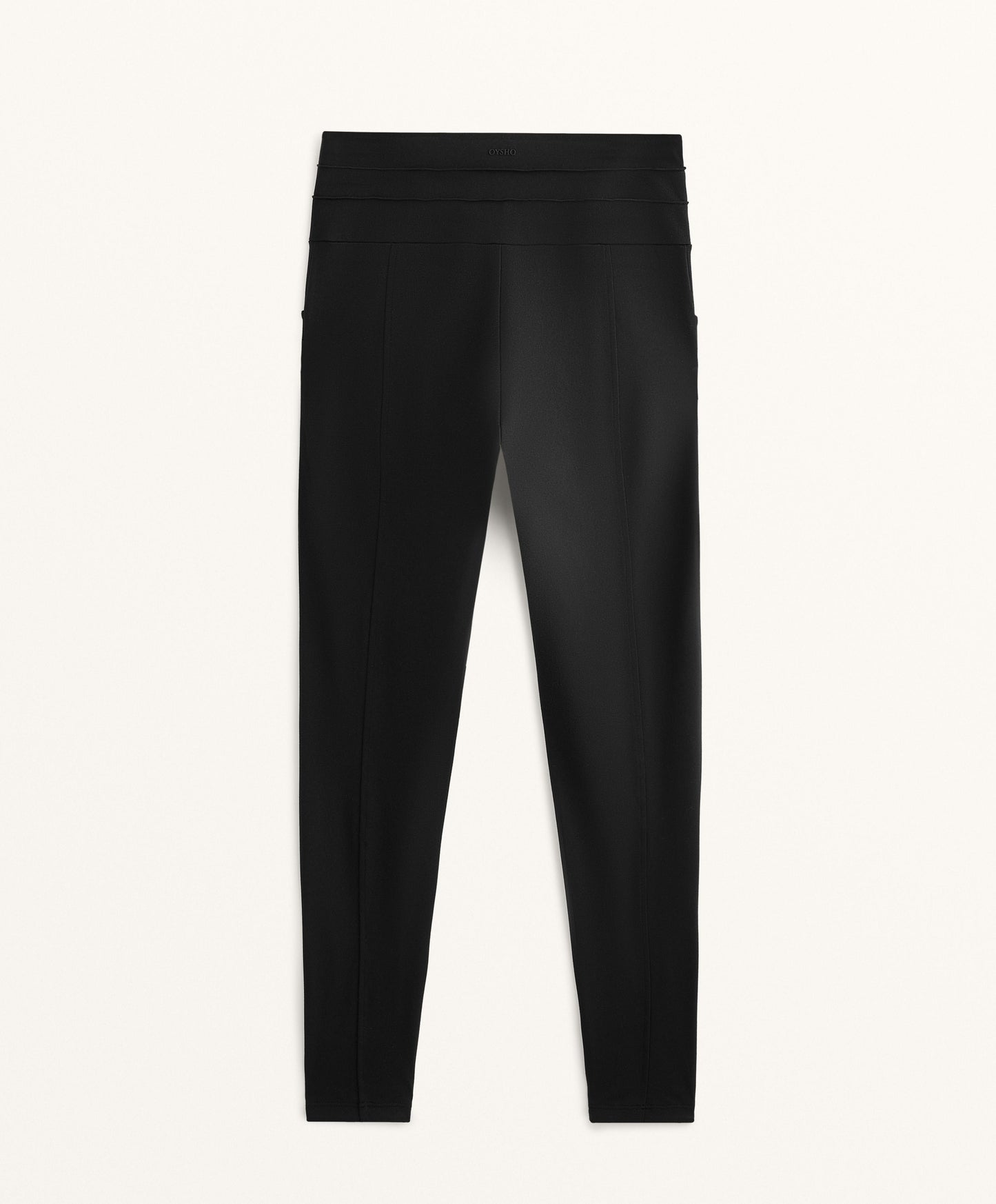 Evermove high-rise rib ankle-length leggings