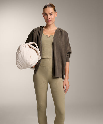 High-rise Waffle 65cm leggings