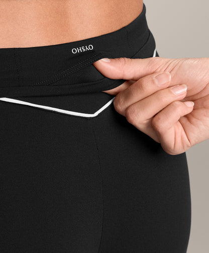 Comfortlux high-rise piping 65 cm ankle-length leggings