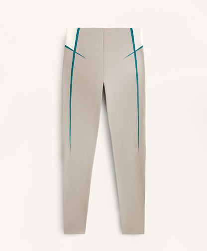 Compressive core-control high-rise ankle-length 65cm leggings