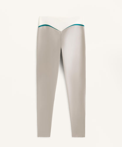 Compressive core-control high-rise ankle-length 65cm leggings