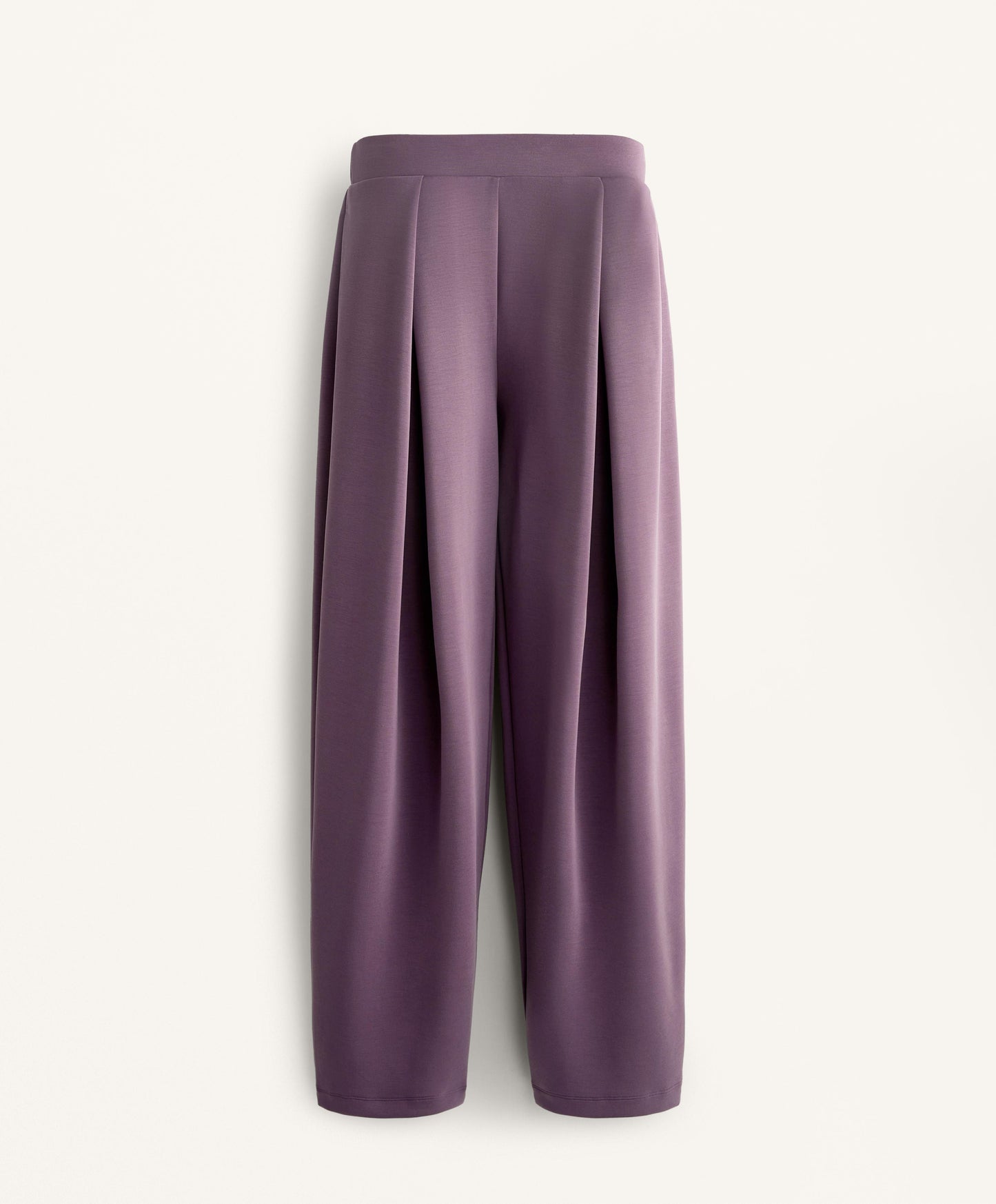 Soft-touch modal cocoon trousers