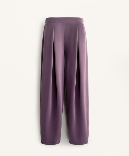 Soft-touch modal cocoon trousers