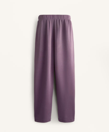 Soft-touch modal cocoon trousers