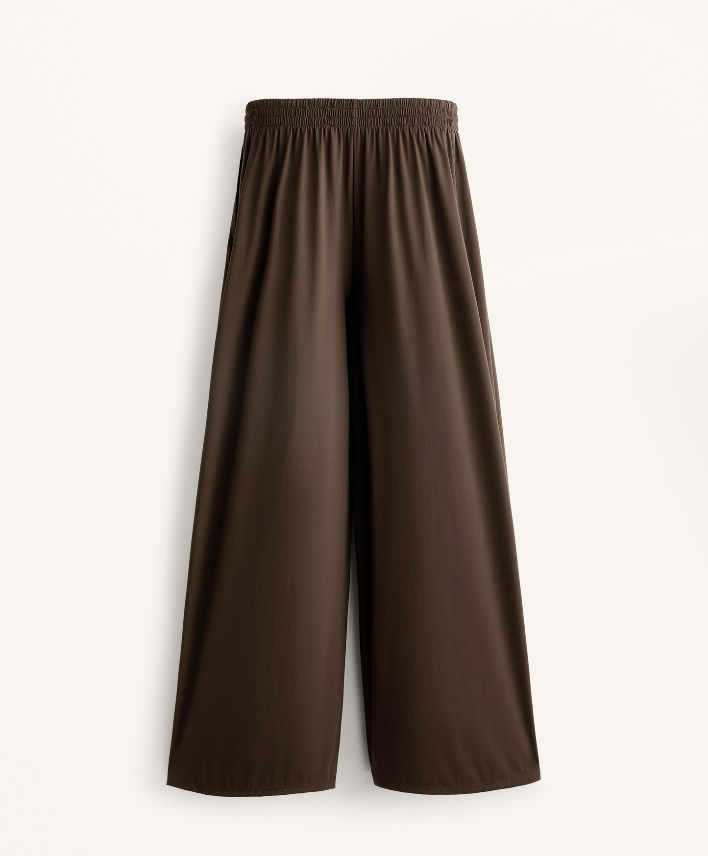Light Touch wide-leg pleated trousers