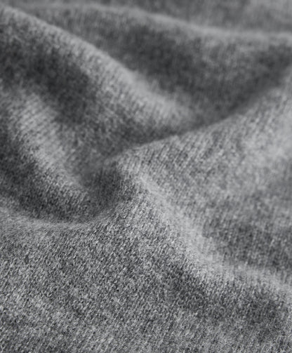 Straight leg 100% cashmere trousers
