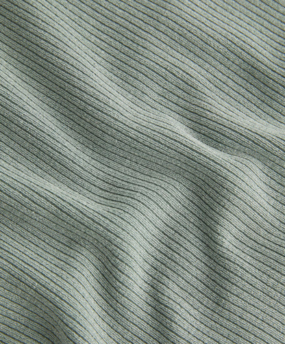 Washed knit straight leg trousers