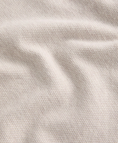 Wide straight-leg piqu¨¦ knit trousers
