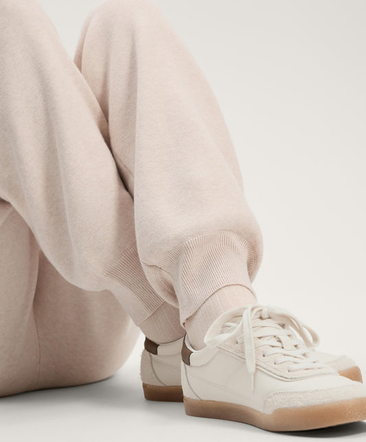 Knit jogger trousers