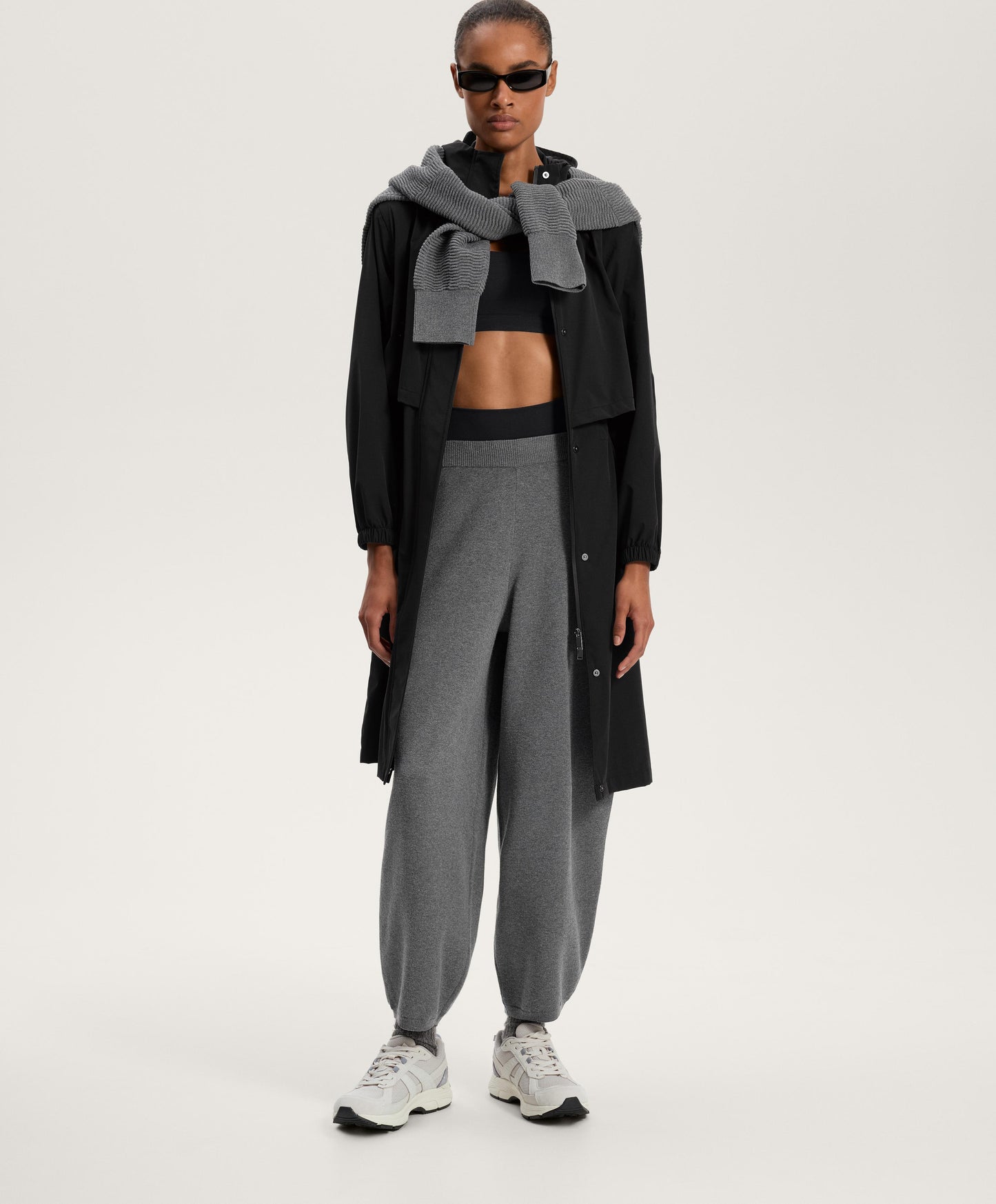 Cocoon knit trousers