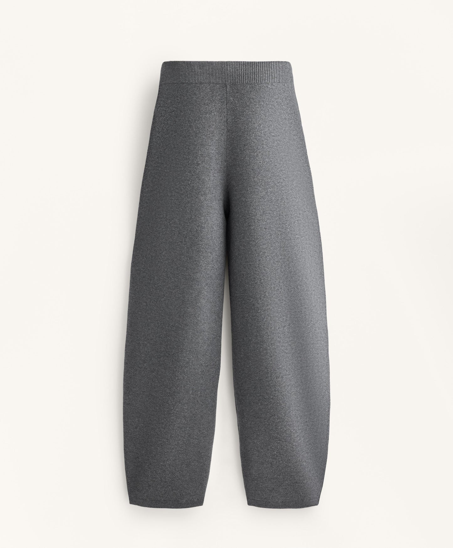 Cocoon knit trousers