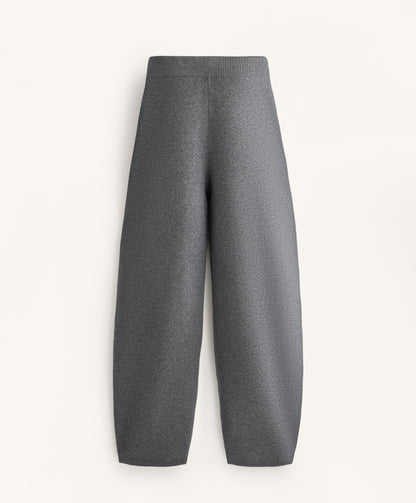Cocoon knit trousers