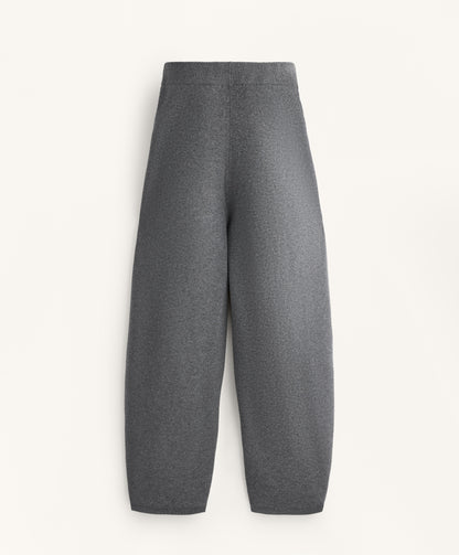 Cocoon knit trousers