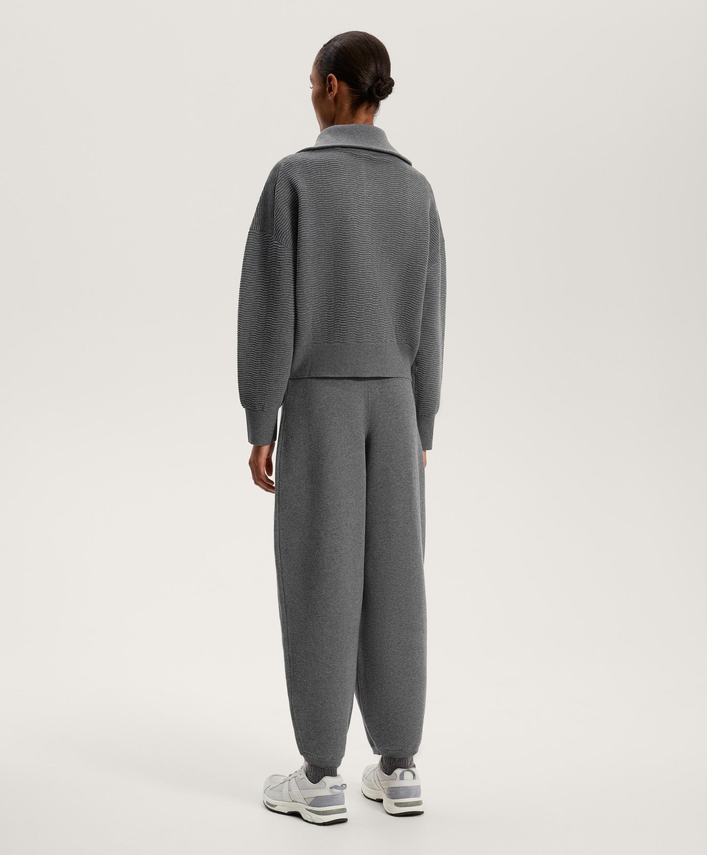 Cocoon knit trousers