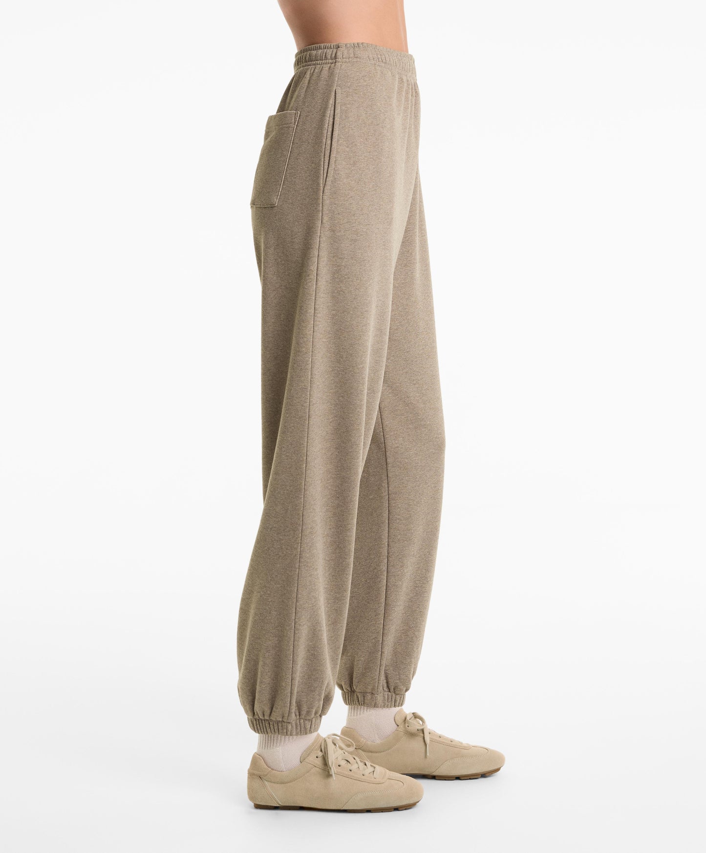 Relaxed fit cotton jogger trousers