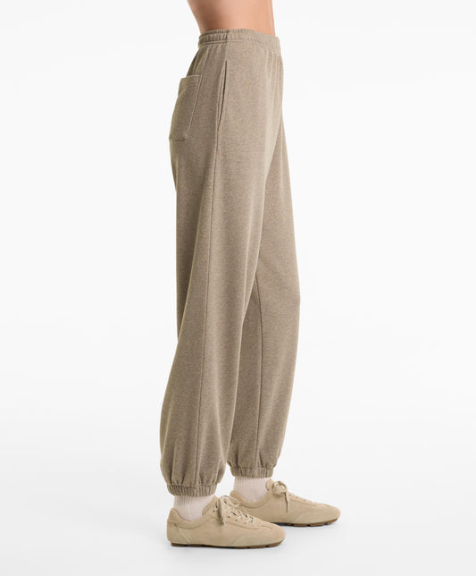 Relaxed fit cotton jogger trousers