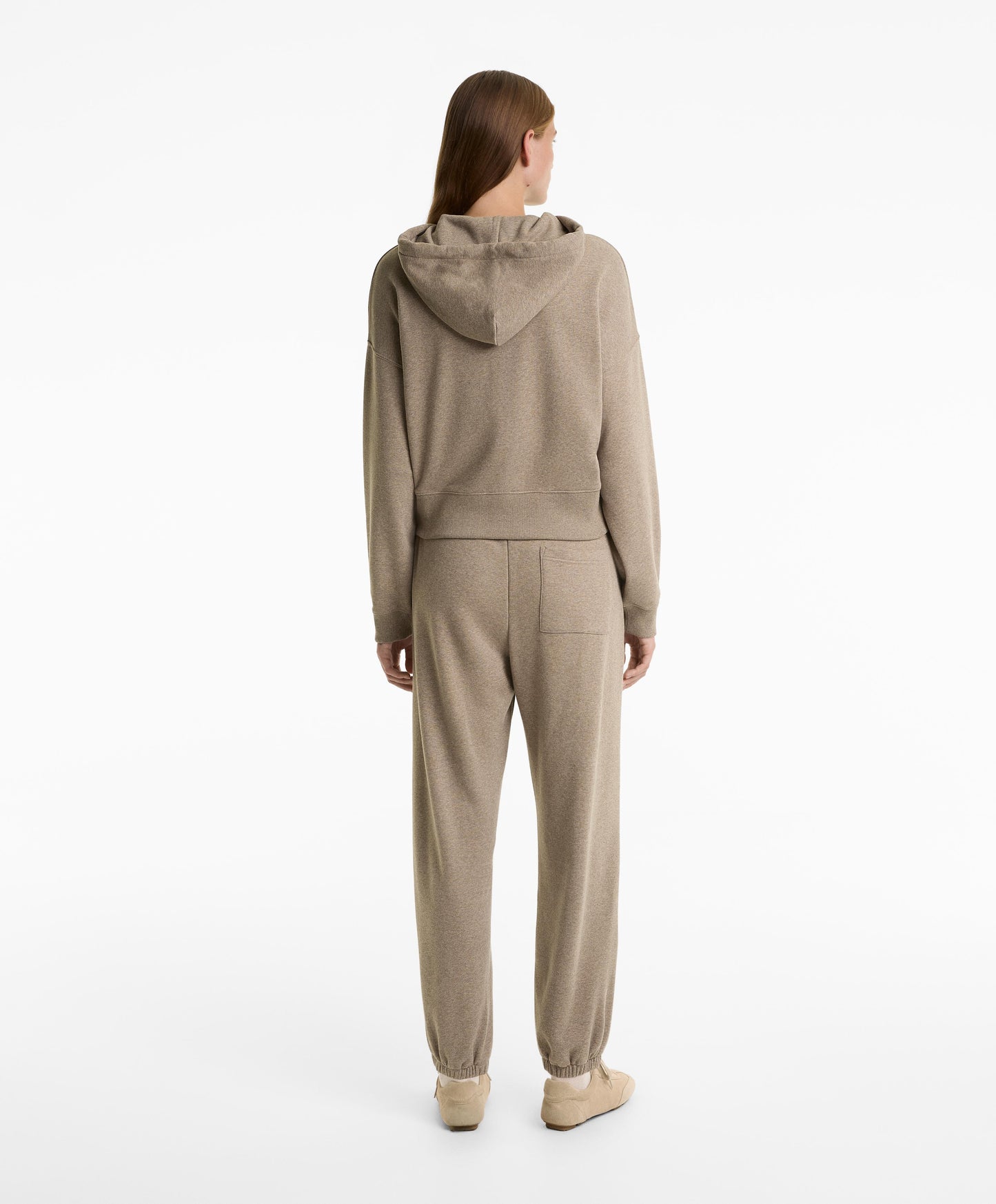Relaxed fit cotton jogger trousers
