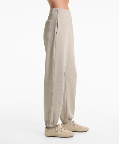 Relaxed fit cotton jogger trousers