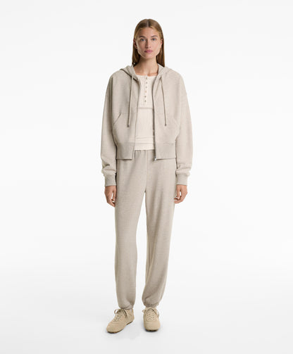 Relaxed fit cotton jogger trousers